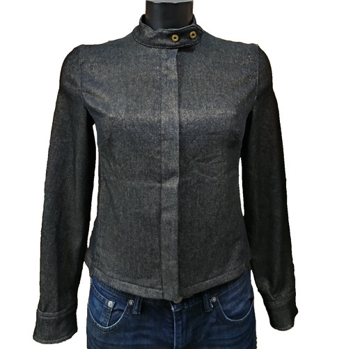 Mango veste jean femme - en,