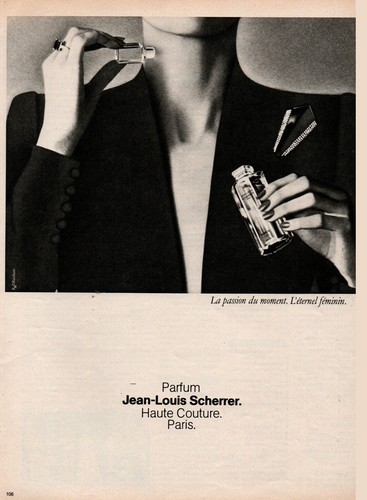 Publicité papier parfum - publicité,