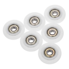 6 Pcs Galet Roulette Porte