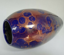 Vase en grès de forme obus à