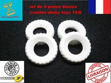 DINKY TOYS LOT DE 4 PNEUS