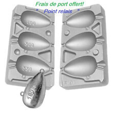 Moule à plomb poire traine