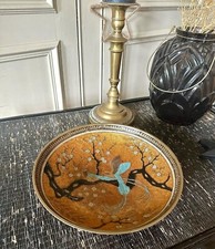 Coupelle en laiton émaillé