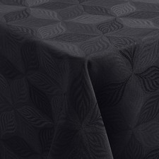 Nappe lavable rectangulaire 80 x 80 cm - Jacquard à plusieurs feuilles - Orne...