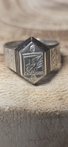 Bague chevalière argent - 💍,