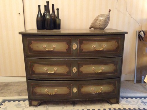 Commode tiroirs polychrome - commode,