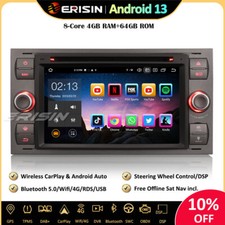 64GO Android 13 Autoradio GPS Wifi Ford C/S-Max Galaxy Kuga Focus Transit Mondeo