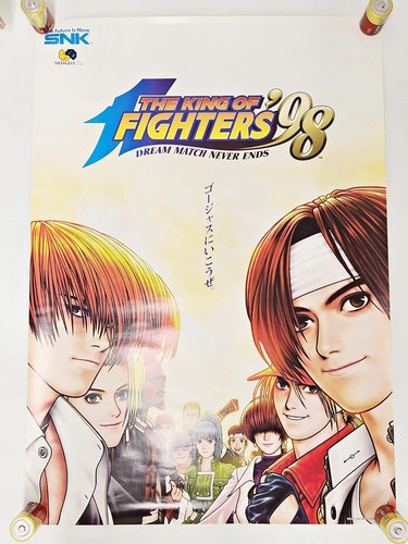 Poster king fighters 98 - king,