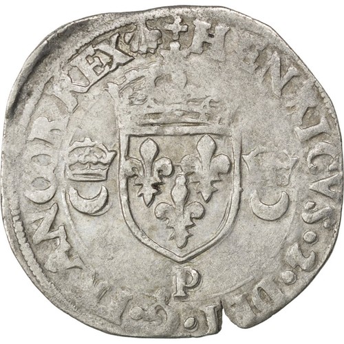 France douzain 1550 dijon - douzain,, 1550,
