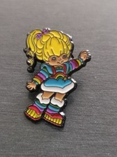RAINBOW BRITE Blondine Au Pays De L'arc-en-ciel pin Badge Patch New High Quality