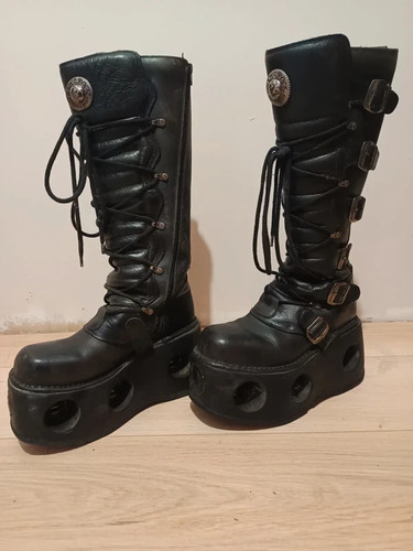 New rock bottines boots - rock,