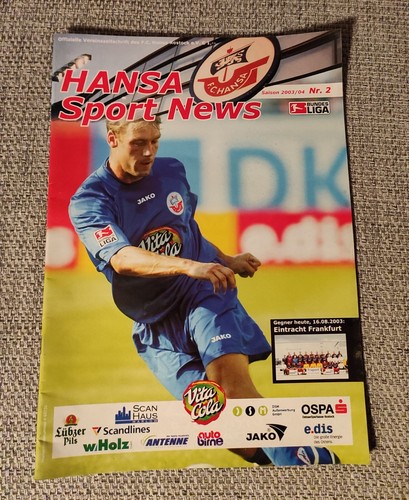Magazine football revue hansa - football,