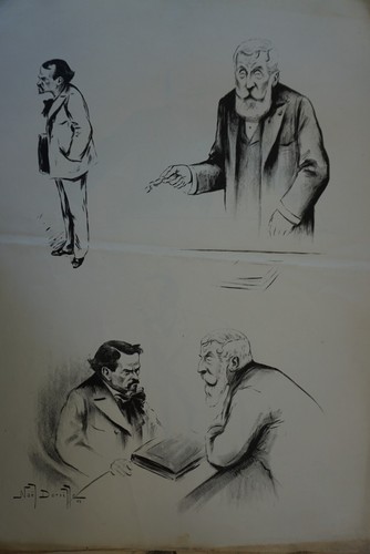 Noël dorville 1874 1938 litho - dorville,