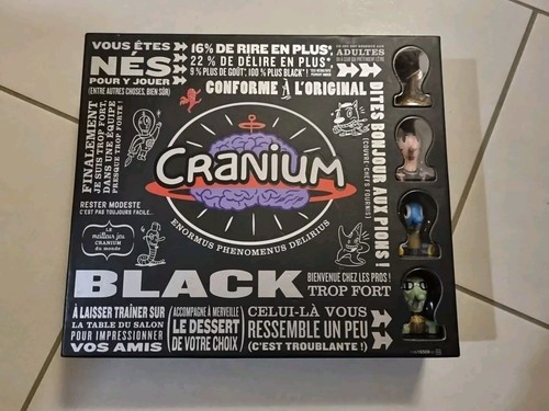 Cranium black jeu société - black, de