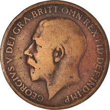 [#951533] Monnaie, Grande-Bretagne, George V, Penny, 1911, B+, Bronze, KM:810