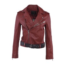 Maje Blouson Femme Cuir