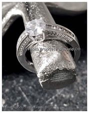 Bague Solitaire Zirconium