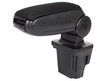 TISSU NOIR ACCOUDOIR + KIT DE MONTAGE POUR SEAT LEON II 2005-2012