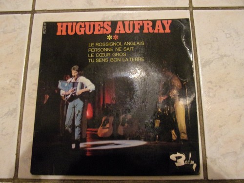 Rare vinyle hugues aufray - aufray, le