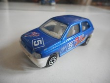Majorette Renault Clio en Bleu