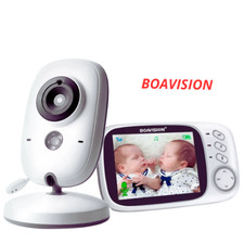 VB603 Video Baby Monitor 2.4G Wireless with 3.2 Inches LCD 2 Way Audio Talk Nigh