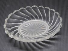 -JOLI ANCIEN PORTE SAVON CRISTAL de BACCARAT MODELE BAMBOU déco XXe VITRINE    D