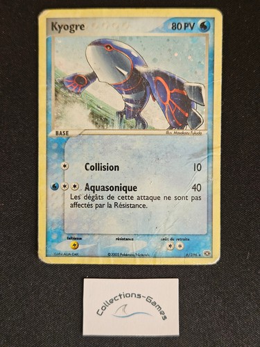 Carte pokémon kyogre - pokémon,