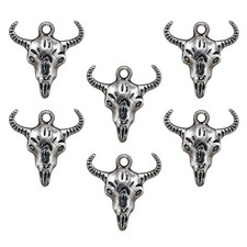  20pcs alliage pendentif tête