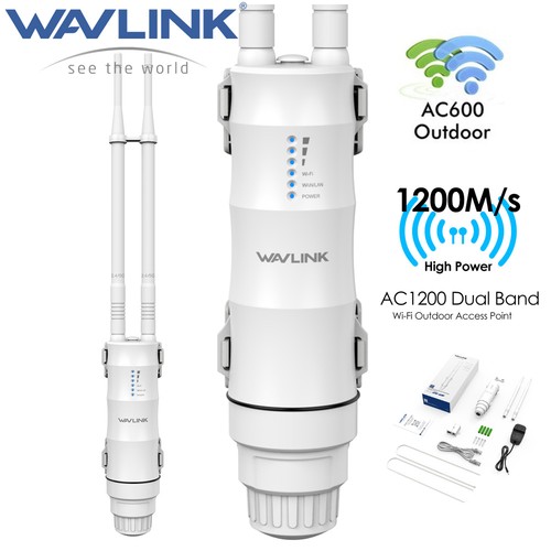 Wavlink 600 1200mbps outdoor - wavlink, 600/1200mbps