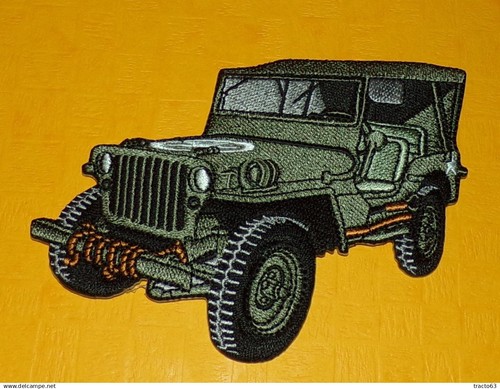Tissu patch jeep - tissu,