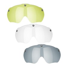 Casque de vélo lentille