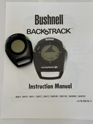 Bushnell backtrack personal - bushnell,