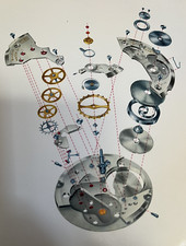 BULOVA  2 Rares Catalogues Classeur de pièces E.O N° 621 Repair parts Catalogue