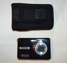 Appareil photo numérique compact Pentax Optio E85 12.1 mégapixels Housse - Noir