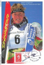 ARZP13-0822-SKI - REGINE CAVAGNOUD - EQUIPE DE FRANCE DE SKI ALPIN