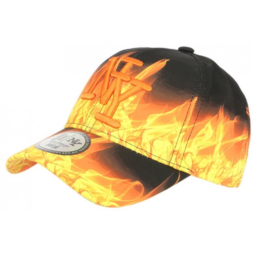 Casquette orange noire - orange, et