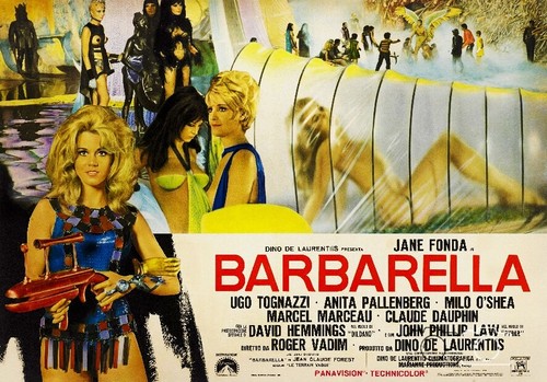 Film barbarella rgyn poster - barbarella, rgyn-poster