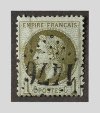 FRANCE 1870 - YT 25 TYPE
