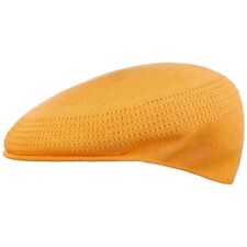 KANGOL®ORIGINAL 504 VENTAIR Casquette Plate Schiebermütze Orange Kumquat