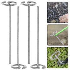  20 Pcs Piquets De Jardin Pieu Tente Enjeux D'aménagement Paysager