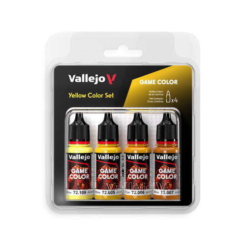 Vallejo color set jaune - color,
