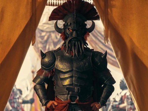 Armure complète avec casque - armure,