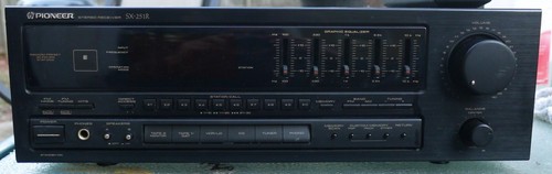 Pioneer 251r band eq - sx-251r, 5