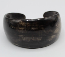 Ancien Bracelet Manchette en Corne de Zébu