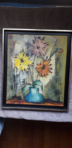 Tableau ancien huile - tableau, à