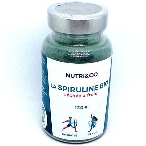 Nutri spiruline 120 - spiruline-,