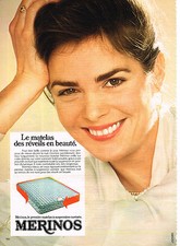 PUBLICITE  1982   MERINOS  matelas