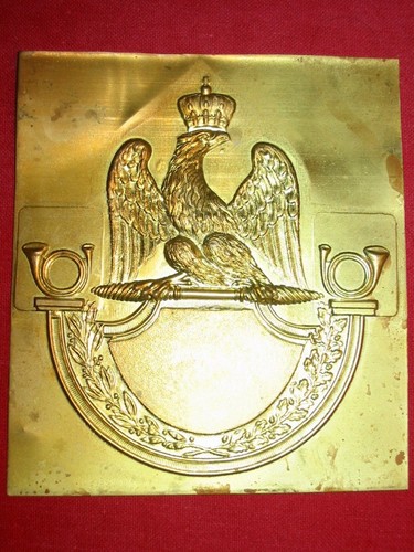 Plaque shako avec aigle - avec,