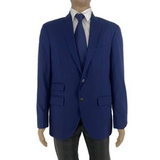 Blazer Jacket En Laine Et Soie