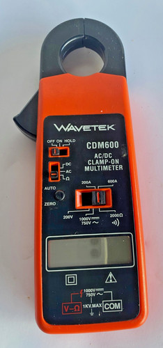 Multimètre pinces wavetek - multimètre,